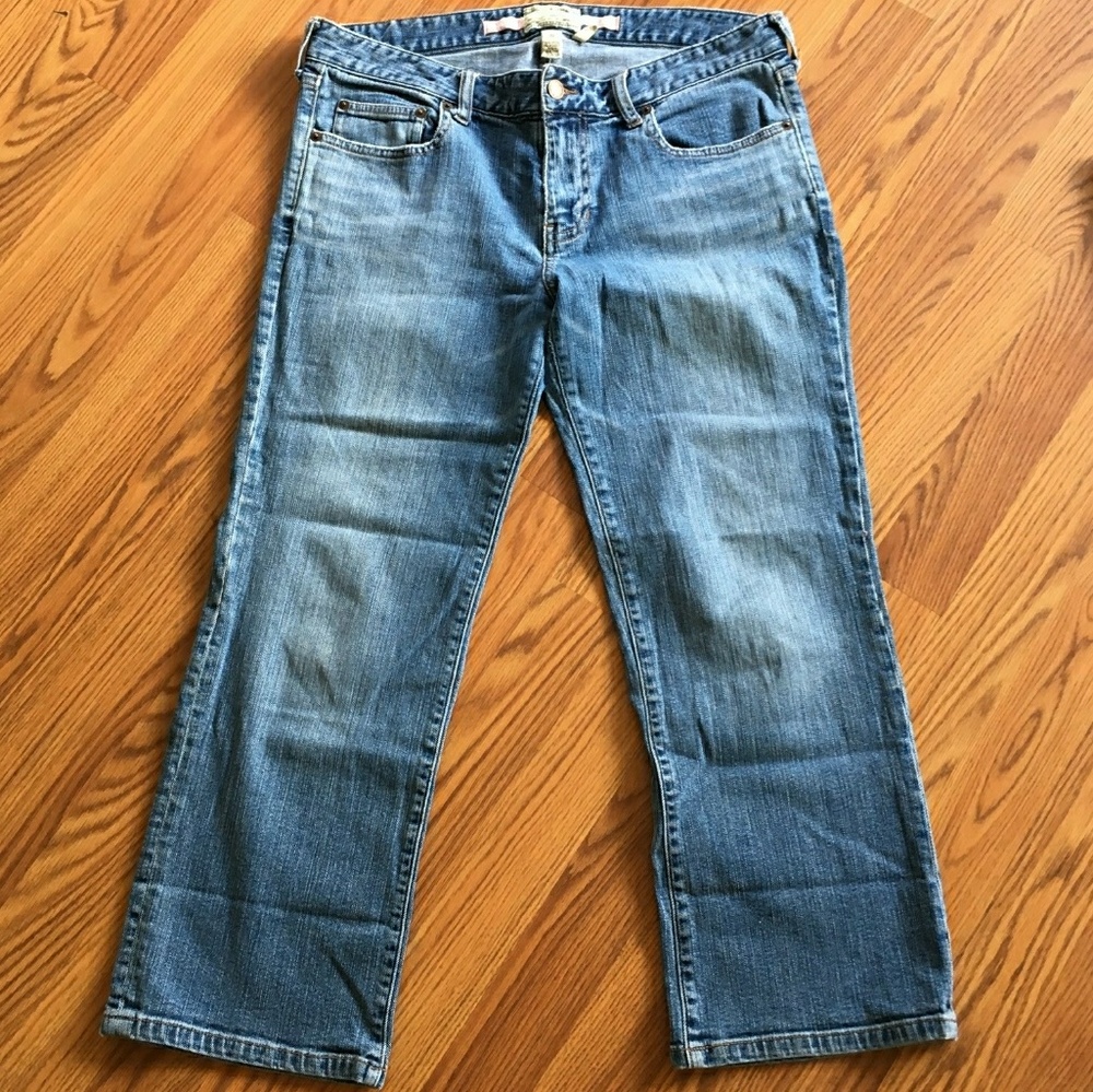 A&f jean capris size 10
